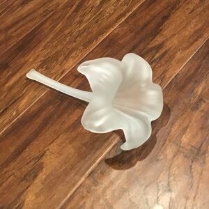 Vintage Blown Glass Flower